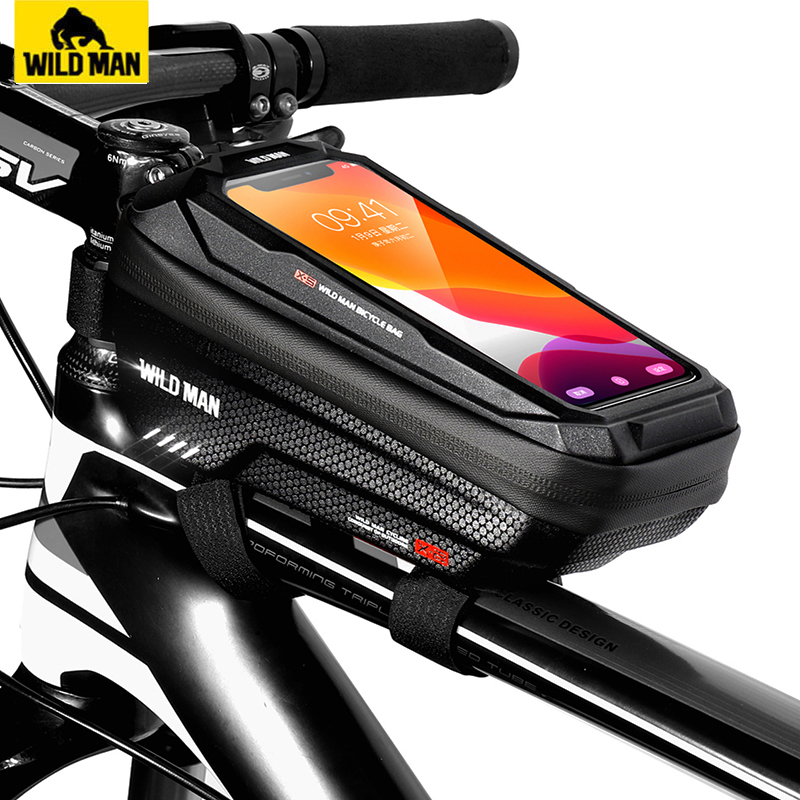 Phone Cases Youtube - WILD MAN-bolsa frontal para bicicleta, a