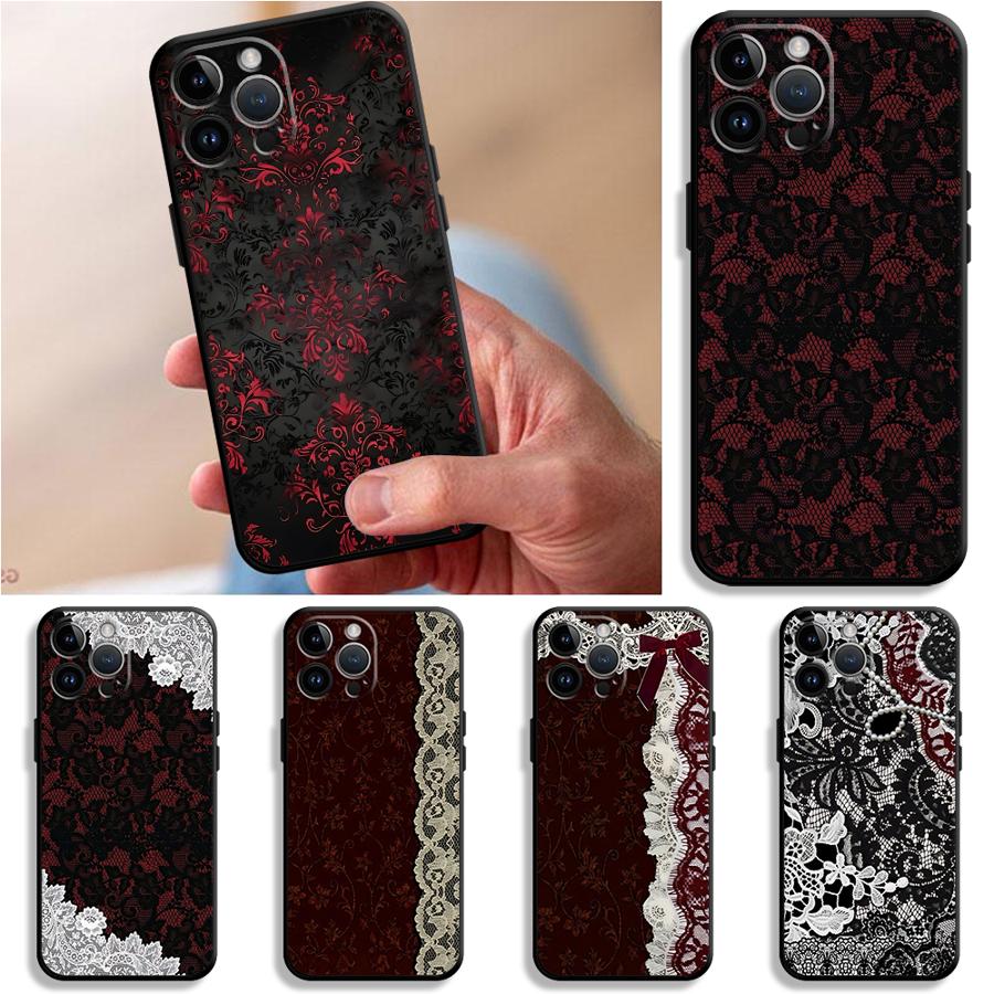 Phone Cases Xs - Funda de Teléfono Sexy de Encaje