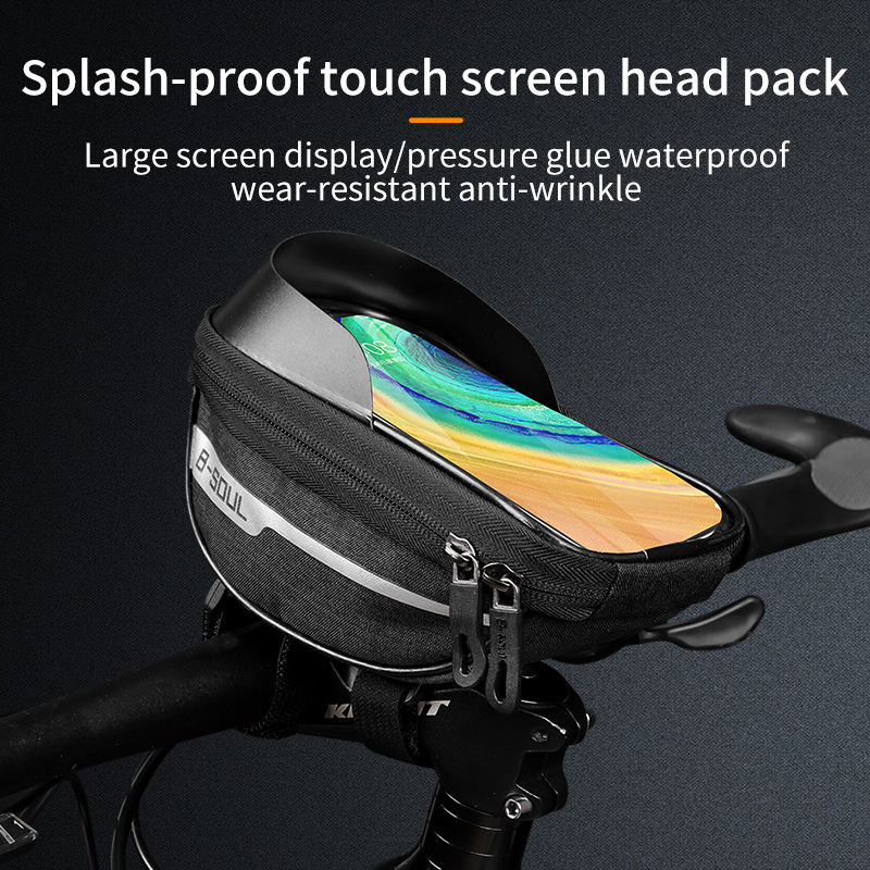Phone Cases Youtube - Ciclismo bicicleta cabeza tubo manillar celular