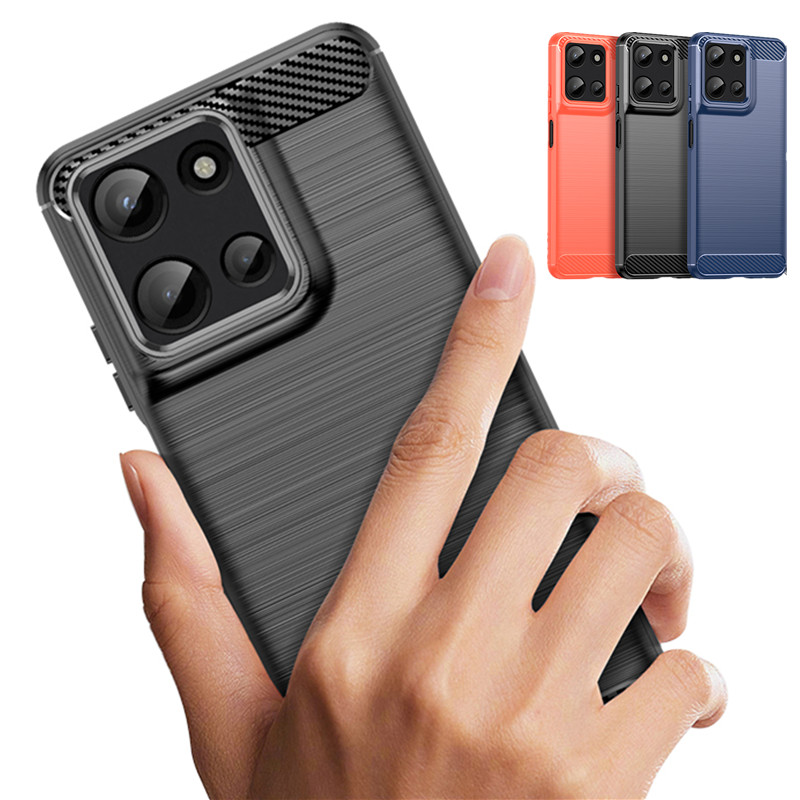 Phone Cases Moto G 2025 - Funda de TPU Flexible antideslizante para