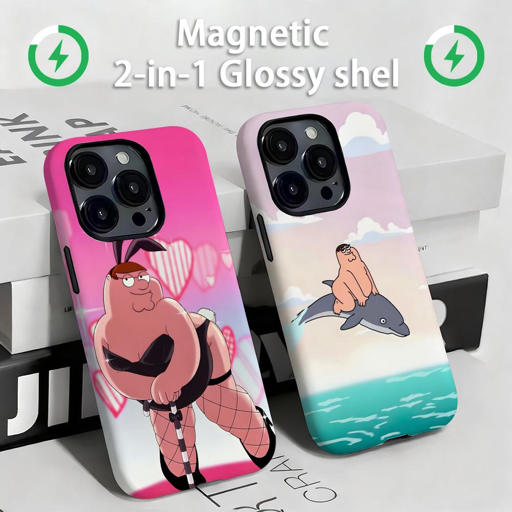 Phone Cases Magnetic - Funda de teléfono Family Guy Peter