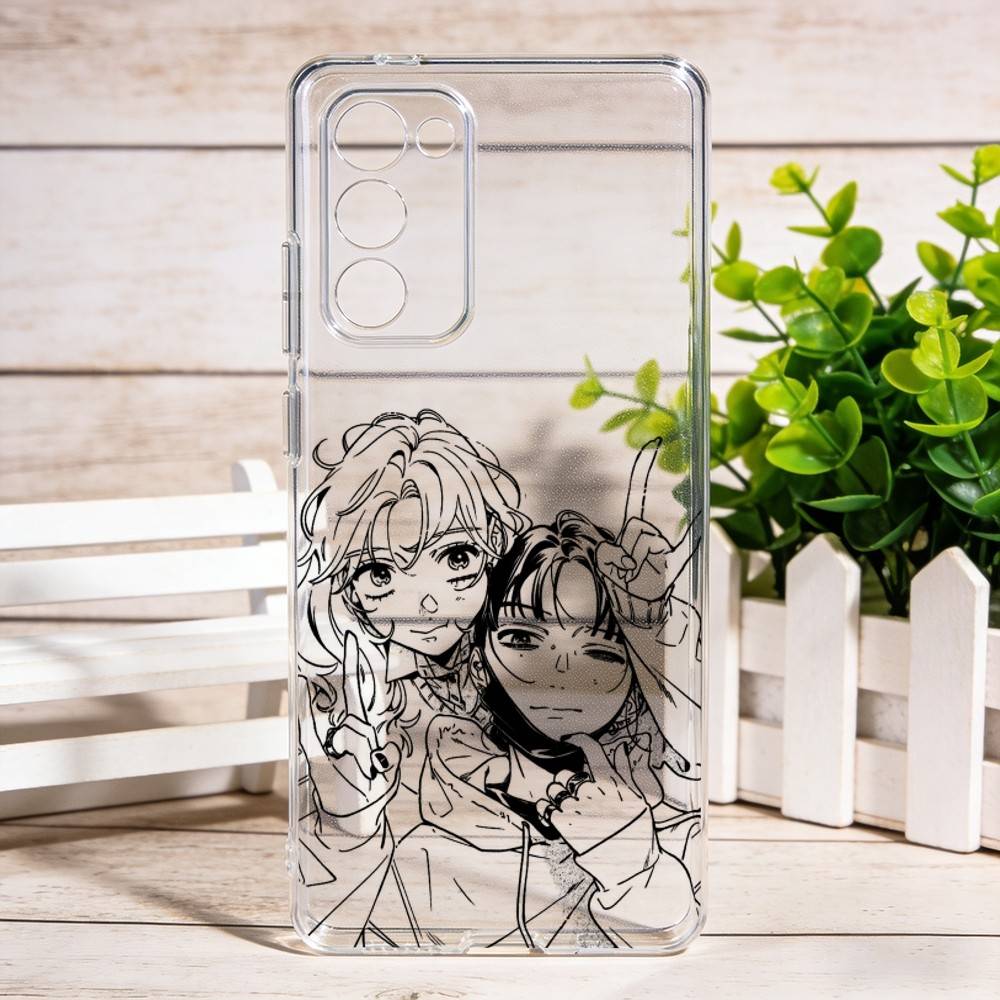 Phone Cases At Shein - Funda Transparente para Teléfono Samsung Galaxy