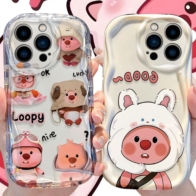 Phone Cases Loopy - Preciosa Funda de teléfono Loopy Wave