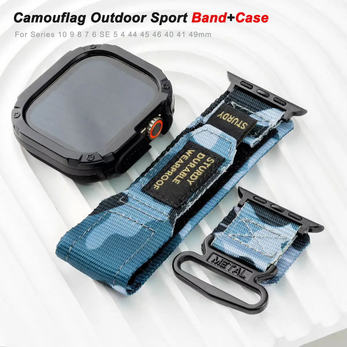 Military Grade Case - Correa de nailon + funda para