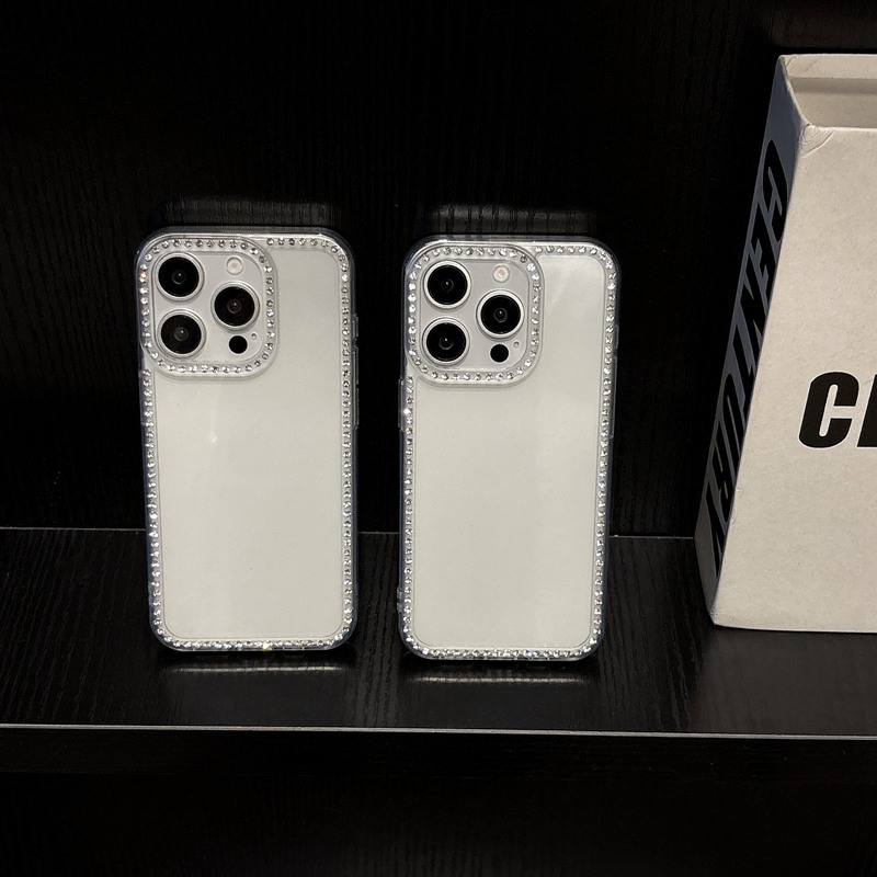 Phone Cases Loopy - Funda de teléfono transparente con purpurina