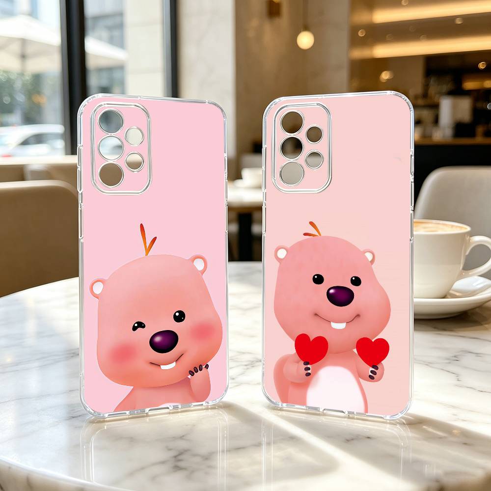 Phone Cases Loopy - Funda de Silicona Transparente Suave para