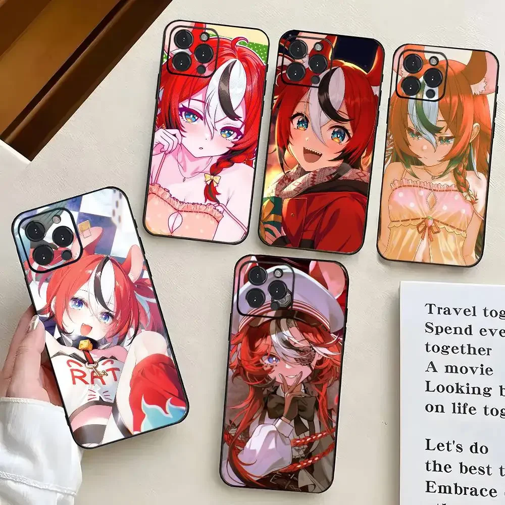 Phone Cases Youtube - Funda de Silicona Negra Súper Linda