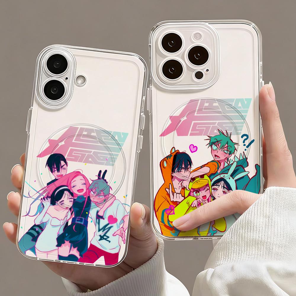 Phone Cases Magnetic - Funda Magnética Transparente para Teléfono con