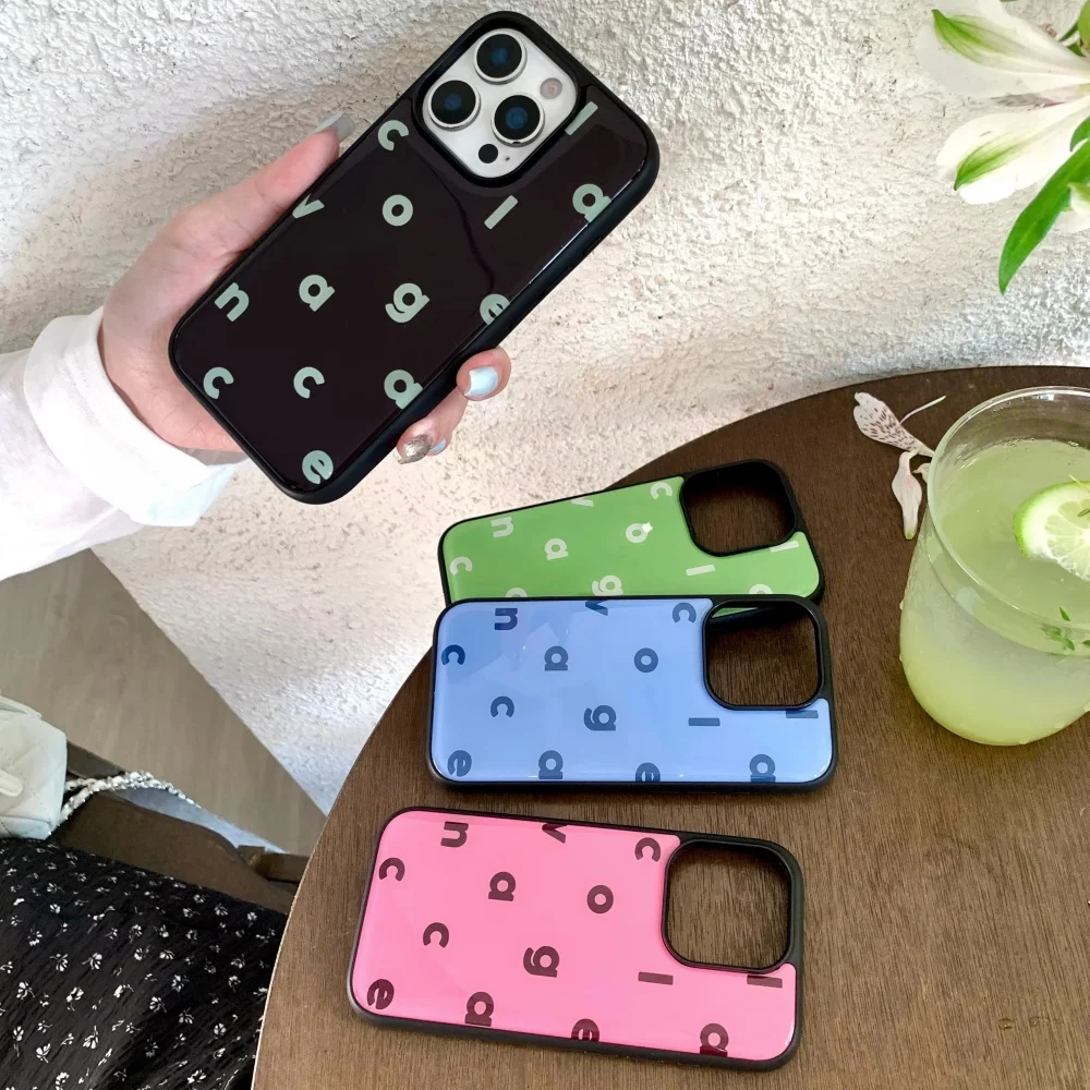 Phone Cases Y2K - Funda Protectora para Teléfono con Letras