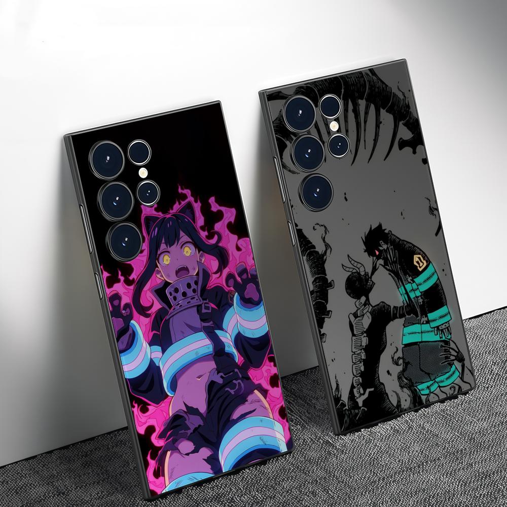 Matte Frosted Case - Funda de teléfono Anime F-Fire Force