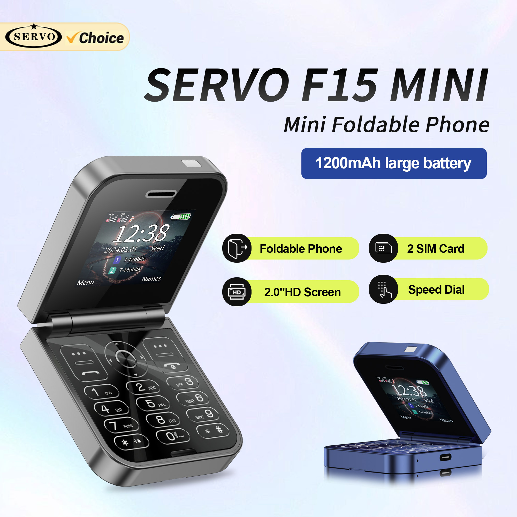 Phone Cases Verizon - SERVO F15 Mini teléfono móvil pequeño