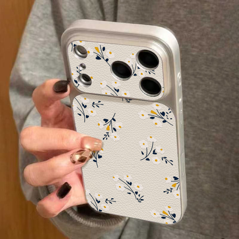 Phone Cases Rugged - Funda para Teléfono con Flores Pequeñas