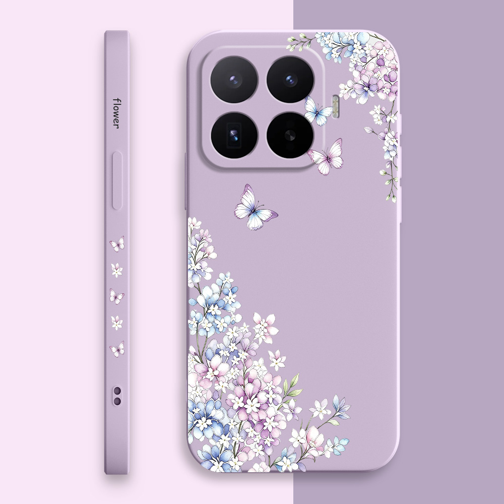 Phone Cases Xiaomi 15T - Funda de silicona para teléfono Blooming