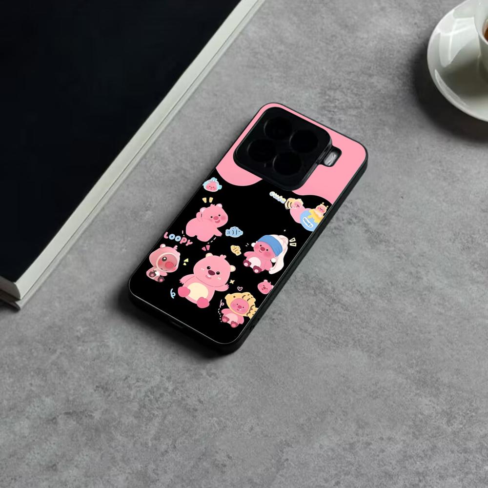 Phone Cases Loopy - Funda de teléfono rosa B-Beaver Loopys