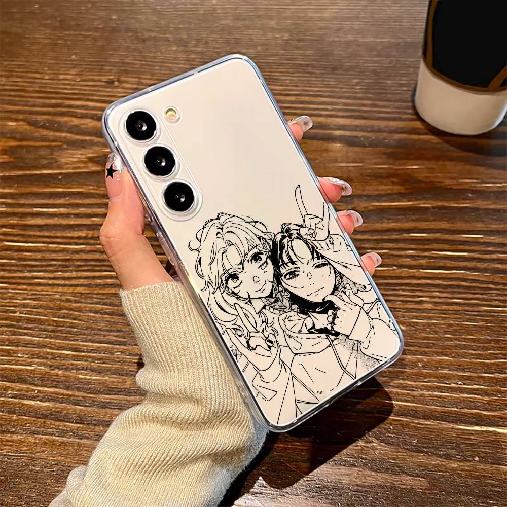Phone Cases At Shein - La funda transparente para teléfono Samsung