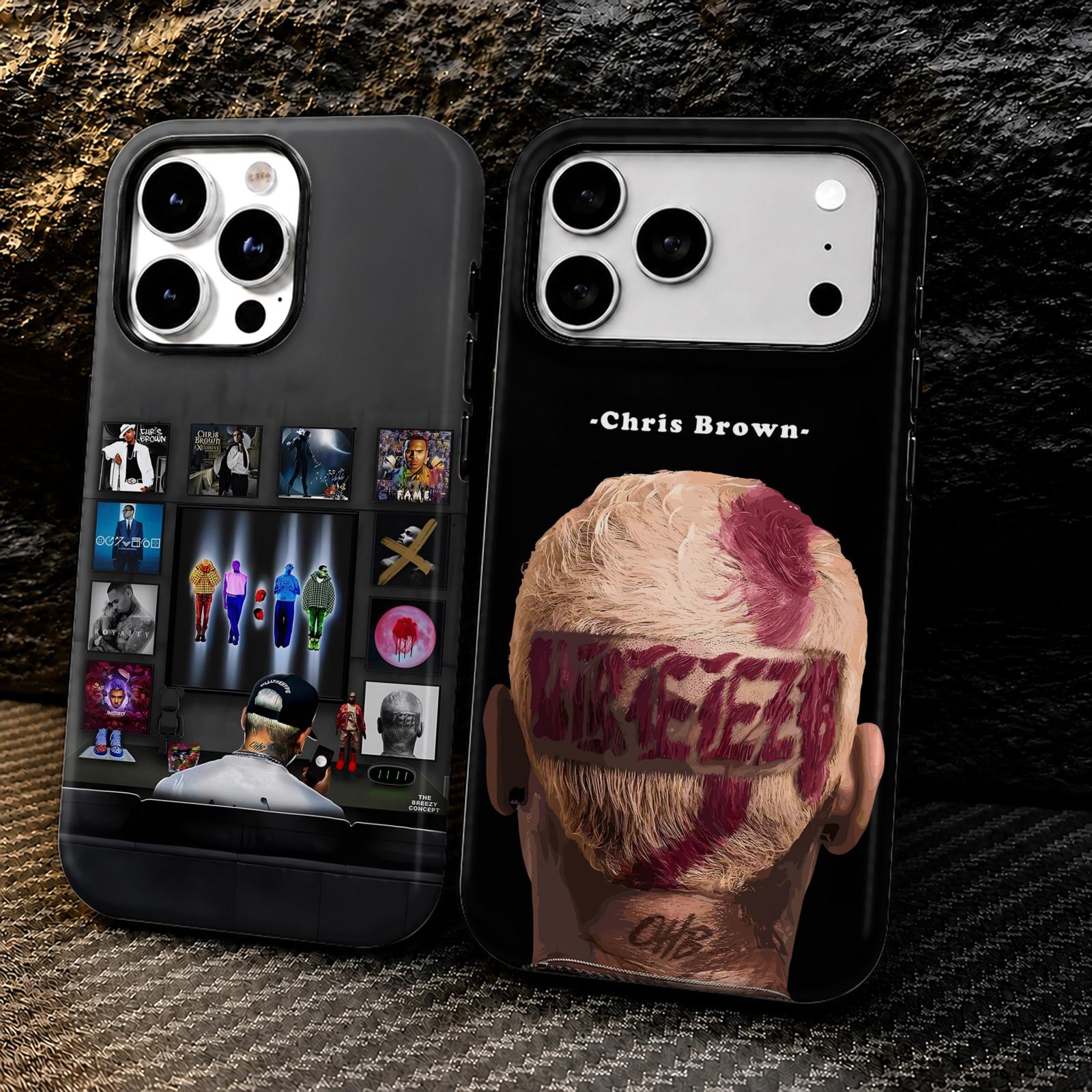Phone Cases Iphone 12 - Funda para Teléfono Rap C-Chris B-Brown