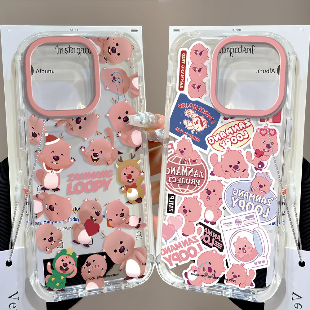Phone Cases Loopy - Funda Rosa Linda de Loopys para