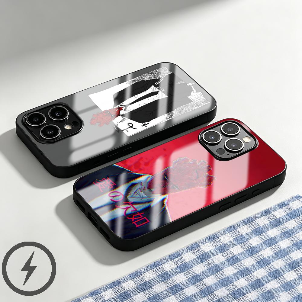 Phone Cases Iphone 12 - Funda Magnética de Cristal para iPhone