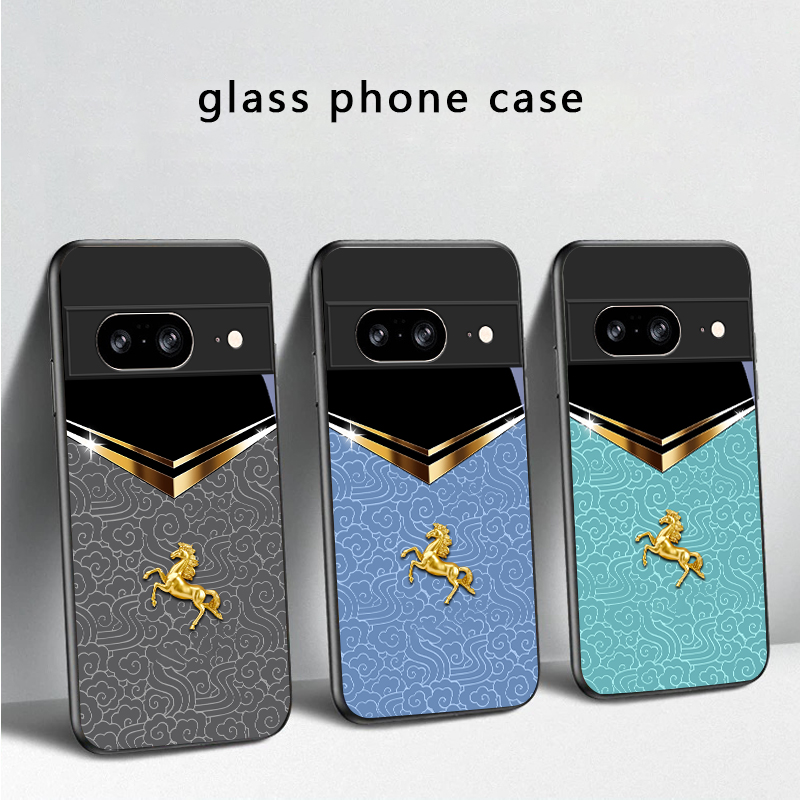 Funda de vidrio negro para tel - Phone Cases Google Pixel 7 reseña y precio