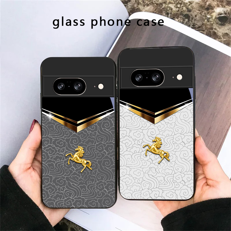 Funda de vidrio negro para tel - Phone Cases Google Pixel 7 reseña y precio