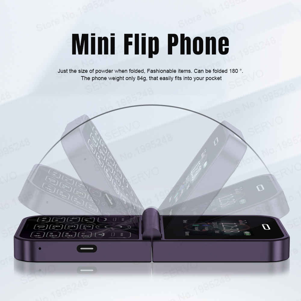 SERVO F15 Mini GSM Flip Mobile - Phone Cases Verizon reseña y precio