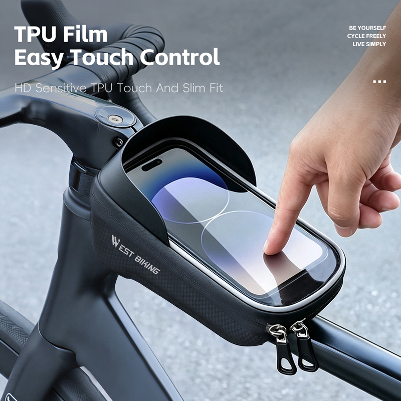 Bolsa Frontal para Bicicleta W - Phone Cases Youtube reseña y precio