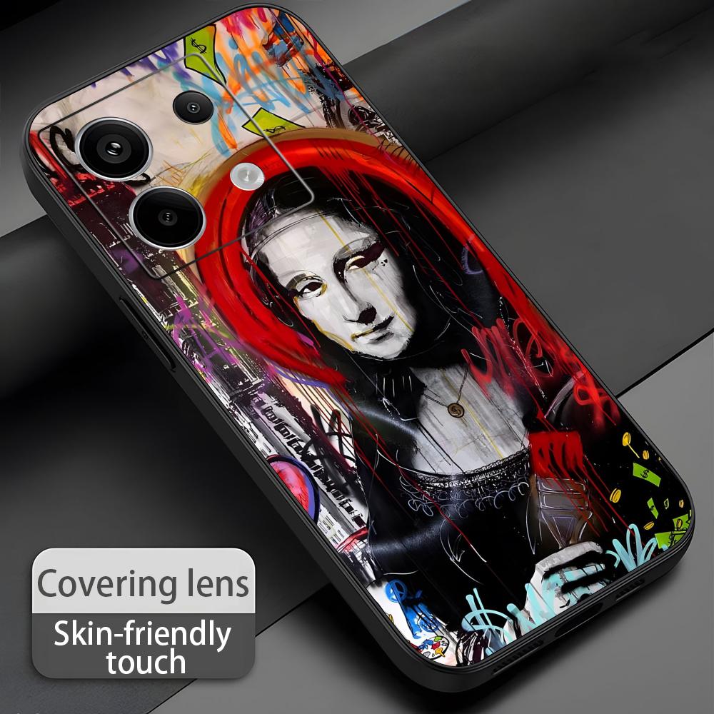 Banksy Graffiti Art funda de t - Phone Cases Xiaomi Redmi 12 reseña y precio