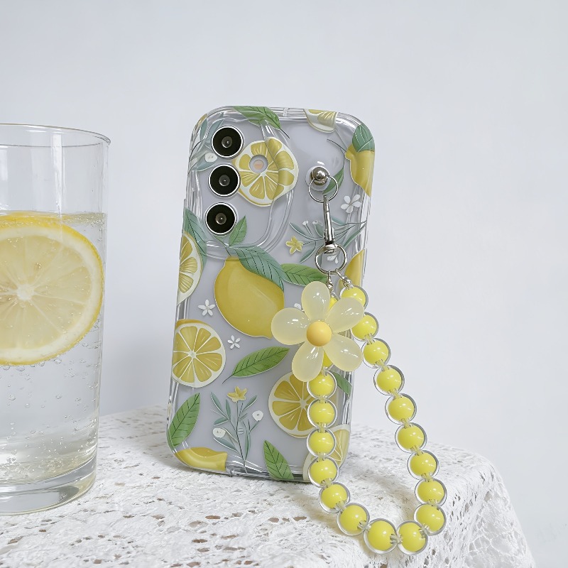 Funda para Teléfono con Cordón - Phone Cases Yellow reseña y precio