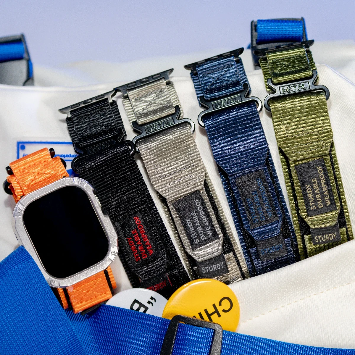 Correa de nailon + funda para  - Military Grade Case reseña y precio
