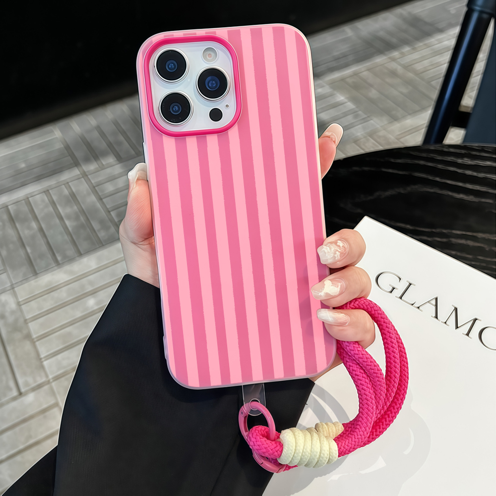 Funda Minimalista Rosa a Rayas - Phone Cases Xiaomi 15T reseña y precio