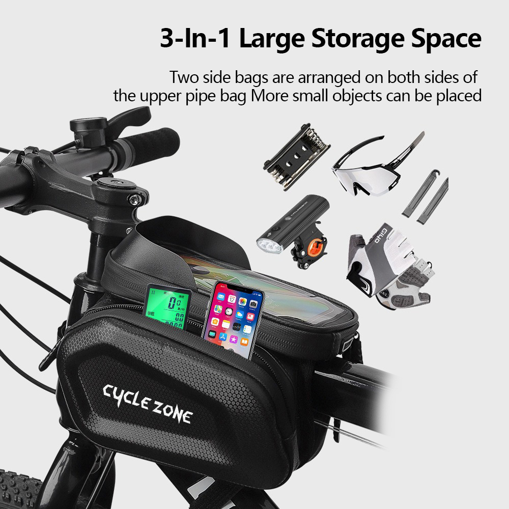 Bolsa para bicicleta con panta - Phone Cases Youtube reseña y precio