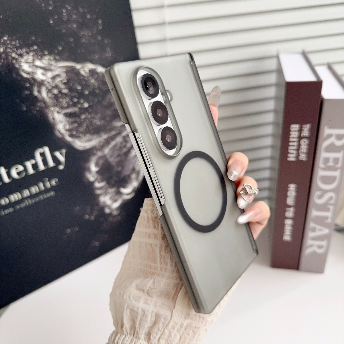 Funda Rígida Antigolpes para S - Matte Frosted Case reseña y precio