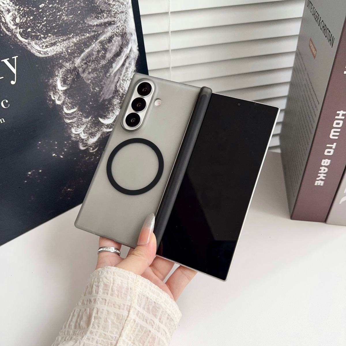 Funda Rígida Antigolpes para S - Matte Frosted Case reseña y precio