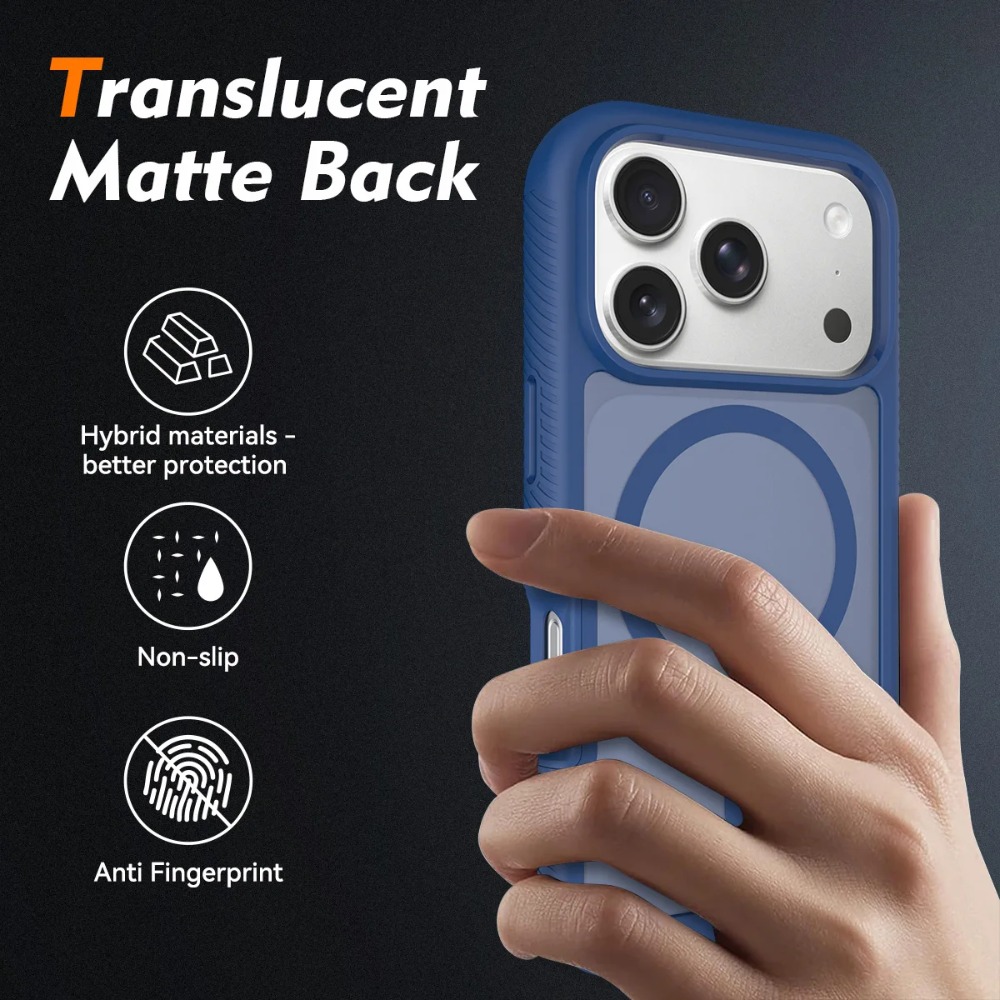Funda Magnética Translúcida de - Military Grade Case reseña y precio