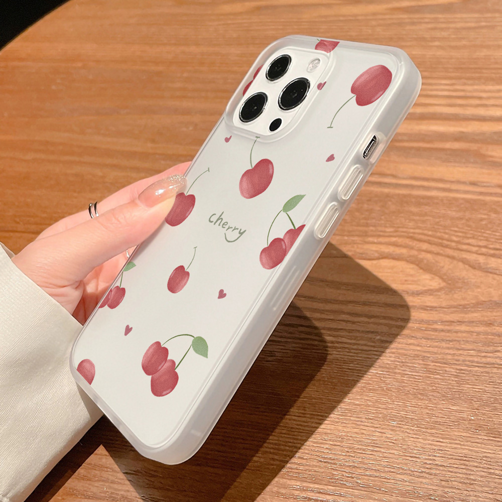 Funda de silicona mate Cherry  - Matte Frosted Case reseña y precio