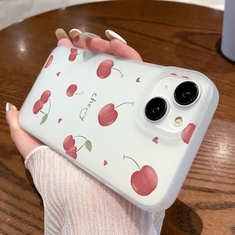 Funda de silicona mate Cherry  - Matte Frosted Case reseña y precio